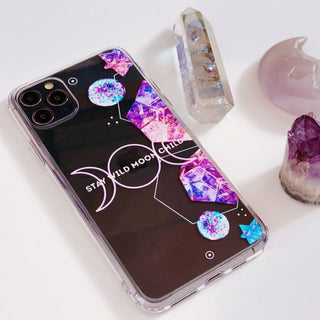 Stay Wild Moon Child Clear Phone Case For iPhone 12 Mini 11 Pro XS Max XR X 7 8 Plus SE 2020 Witchy Phone Cover The Urban Flair Feat